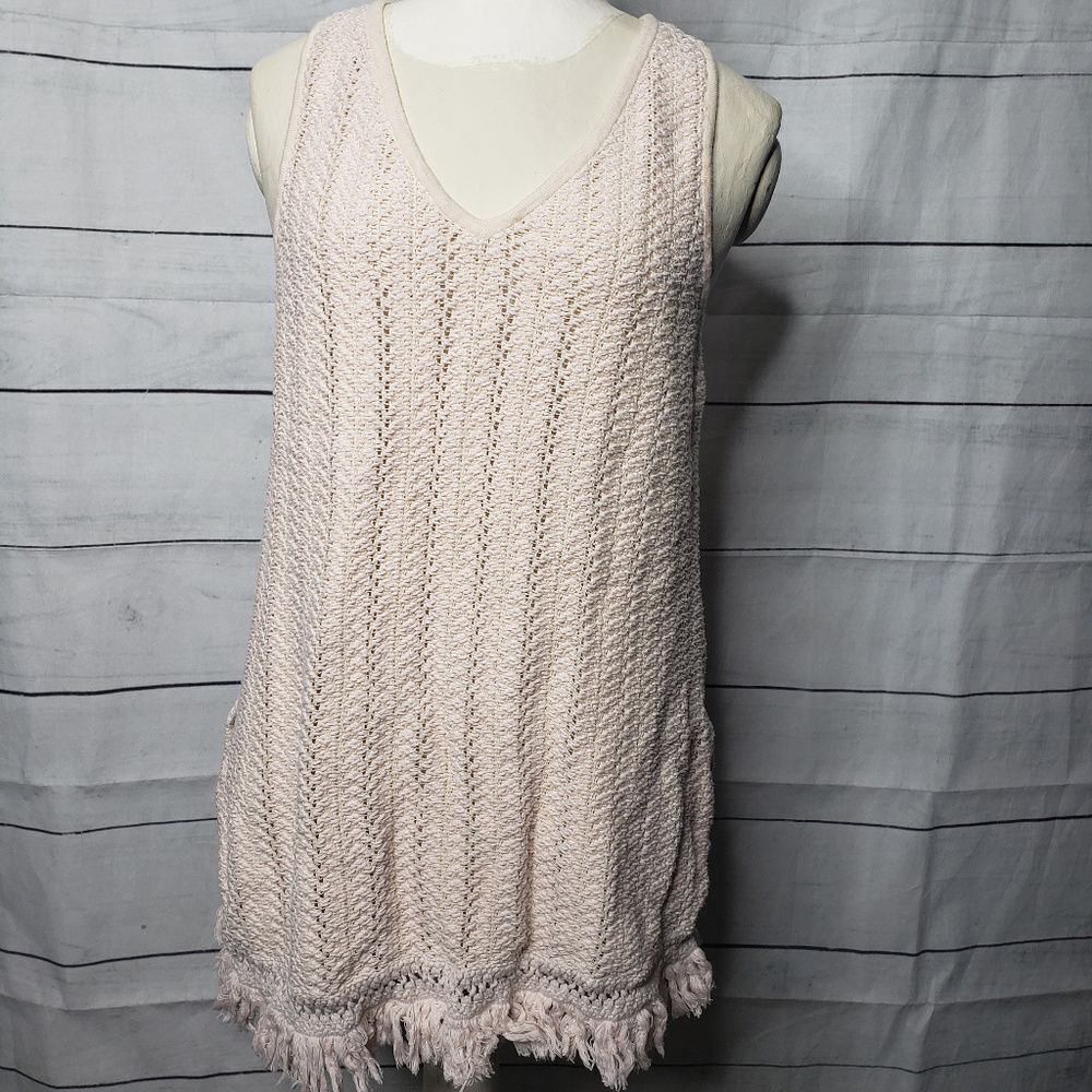 Knitted and Knotted Anthropologie sleeveless top m